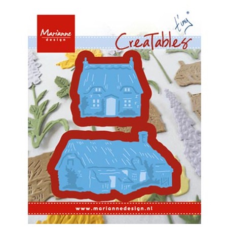 (LR0453)Creatables stencil Tiny's Cottages