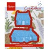 (LR0453)Creatables stencil Tiny's Cottages