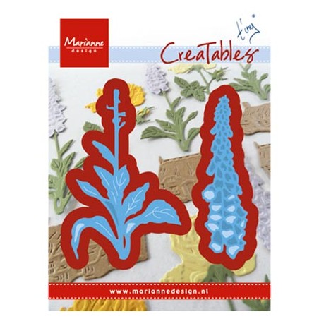 (LR0452)Creatables stencil Tiny's Foxglove