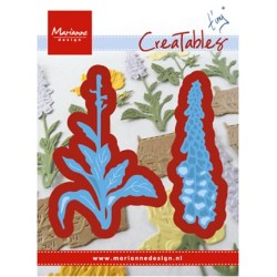 (LR0452)Creatables stencil Tiny's Foxglove