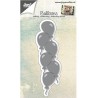 (6002/0668)Cutting & Embossing stencil Balloons