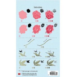 (STAMPLS14)Clear Stamps Layered Flower Stamps nr.14