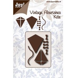 (6003/0073)Cutting Vintage flourishes - Kite