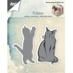 (6002/0694)Cutting, Embossing & Debossing Kittens