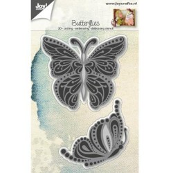 (6002/0692)Cutting, Embossing & Debossing Butterflies