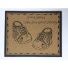 (55.3387)Doodle stamp Baby shoes