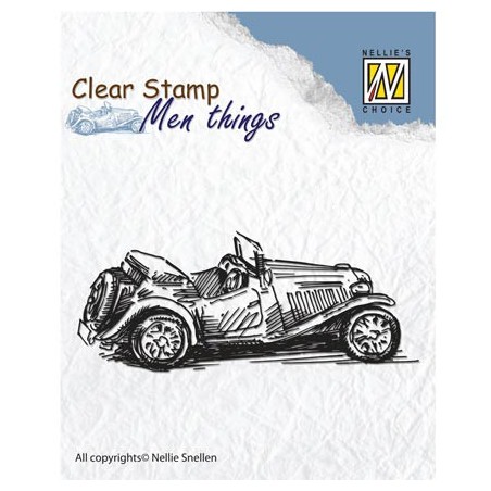 (CSMT005)Nellie's Choice Clear Stamp Old timer