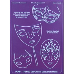 (TP3415E)PCA® EasyEmboss Masquerade Masks