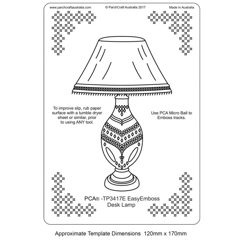 (TP3417E)PCA® EasyEmboss Desk Lamp