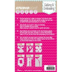 (STENCILSL42)Studio Light dies Basics nr.42