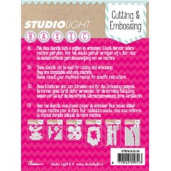 (STENCILSL39)Studio Light dies Basics nr.39