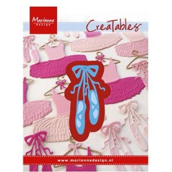 (LR0466)Creatables stencil Ballet shoes