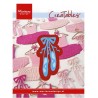 (LR0466)Creatables stencil Ballet shoes