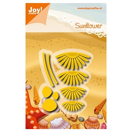 (6002/0913)Cutting & Embossing stencil Sunflower