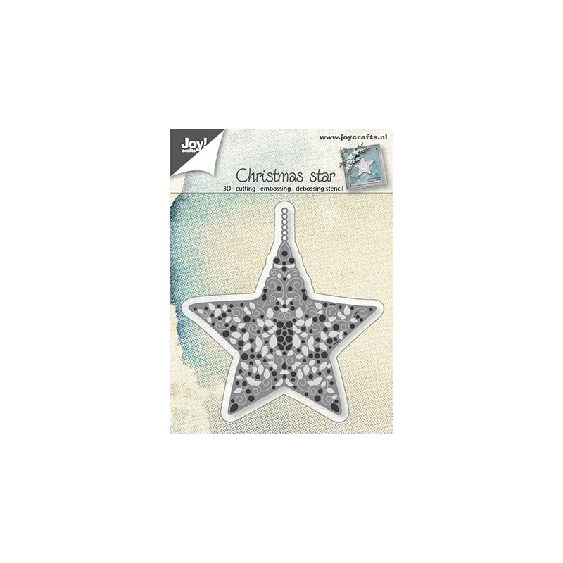 (6002/0787)Cutting, Embossing & Debossing Christmas Star