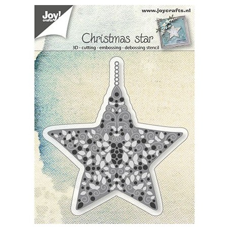 (6002/0787)Cutting, Embossing & Debossing Christmas Star