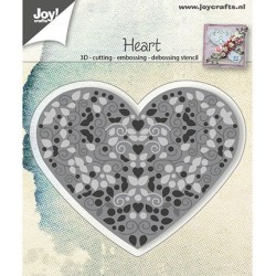 (6002/0786)Cutting, Embossing & Debossing Heart