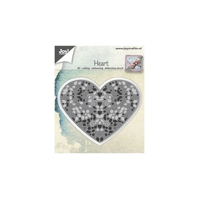 (6002/0786)Cutting, Embossing & Debossing Heart