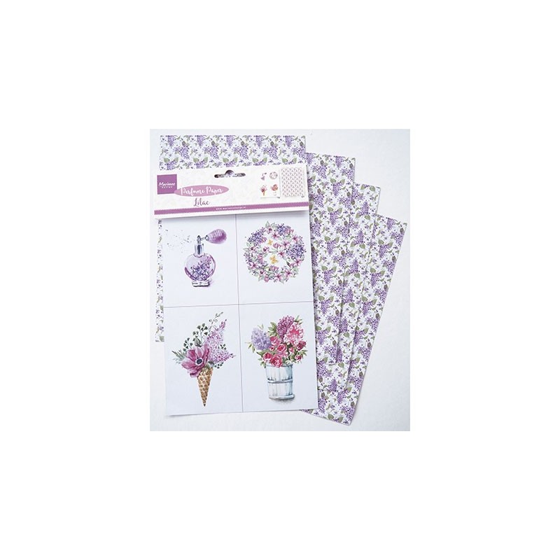 (CA3131)3D Perfumed Paper: Lilac