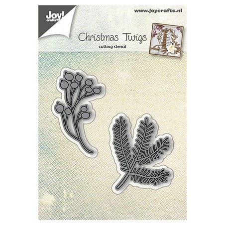 (6002/0680)Cutting dies Christmas Twigs