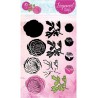 (STAMPLS22)Clear Stamps Layered Flower Stamps nr.22