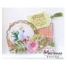 (LR0478)Creatables stencil Hibiscus & tropical leaves