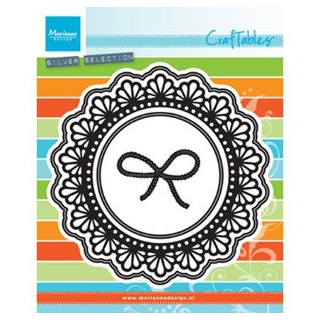 (CR1414)Craftables stencil Twine circle