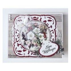 (MB0168)3D Mattie's Mooiste Christmas flowers