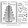 (TP3437E)PCA® EasyEmboss Quilling Crhistmas Tree - 1 A6 size