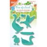 (6002/0932)Cutting & Embossing dies Ducks & Gooses