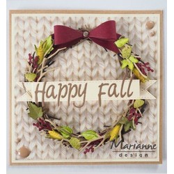 (CR1420)Craftables stencil Punch die: Autumn