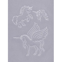 (TP3444E)PCA® EasyEmboss Unicorns