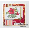 (TC0861)Clear stamp Tiny's helleborus (layering)