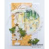 (LR0492)Creatables stencil Tiny's Christmas tree wood