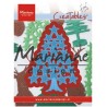 (LR0490)Creatables stencil Tiny's Christmas tree with stars