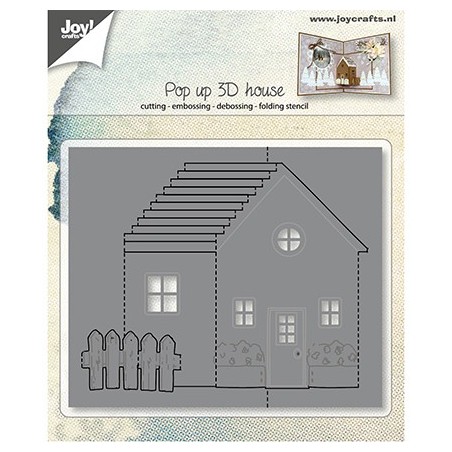 (6003/2015)Cutting, Embossing & Debossing Pop up - 3D home