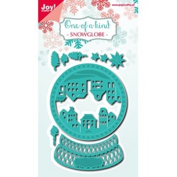 (6002/0926)Cutting & Embossing One of a kind - Snowglobe