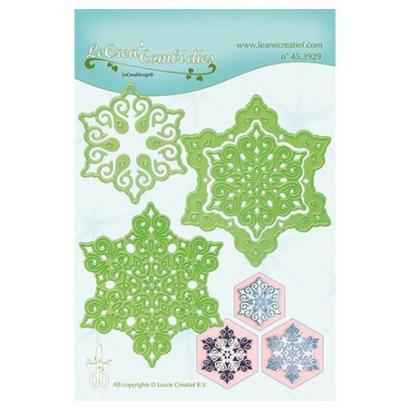 (45.3929)Lea'bilitie mal die Cutting/Emb. Ornament crystal combi