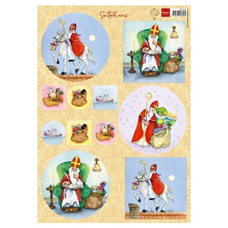 (HK1701)3D Hetty's Sinterklaas