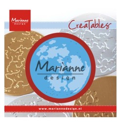 (LR0500)Creatables stencil Creatable Moon