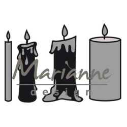 (CR1426)Craftables stencil Candles set