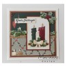 (CR1426)Craftables stencil Candles set