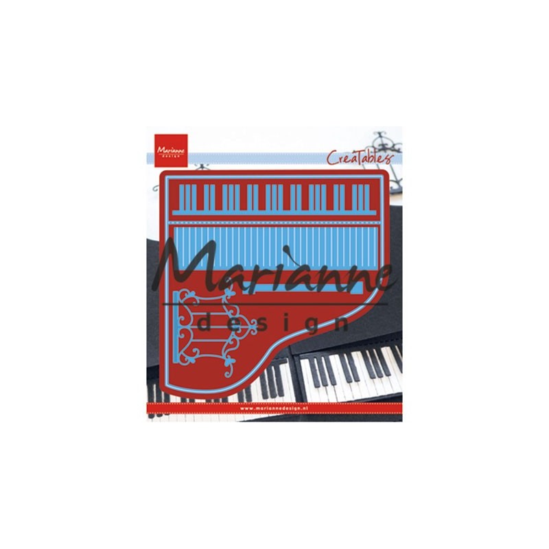 (LR0501)Creatables stencil Piano