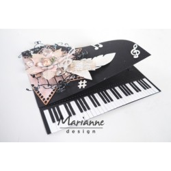 (LR0501)Creatables stencil Piano