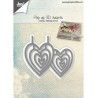 (6003/2020)Cutting, Embossing & Debossing Pop up - 3D Hearts