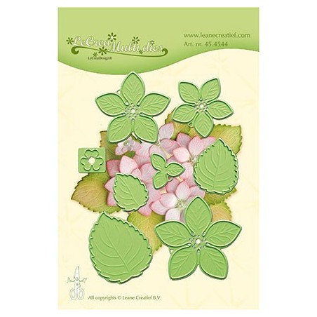 (45.4544)Lea'bilitie mal die Cutting/Emb. Multi die flower 011 Hydrangea