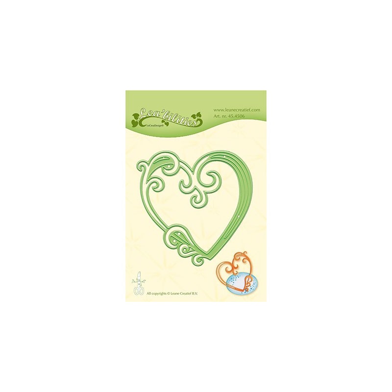 (45.4506)Lea'bilitie mal die Cutting/Emb. Heart