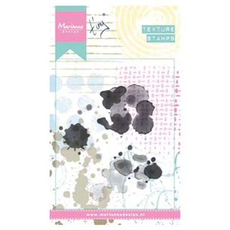 (MM1617)Clear Stamp Background Tiny's stains