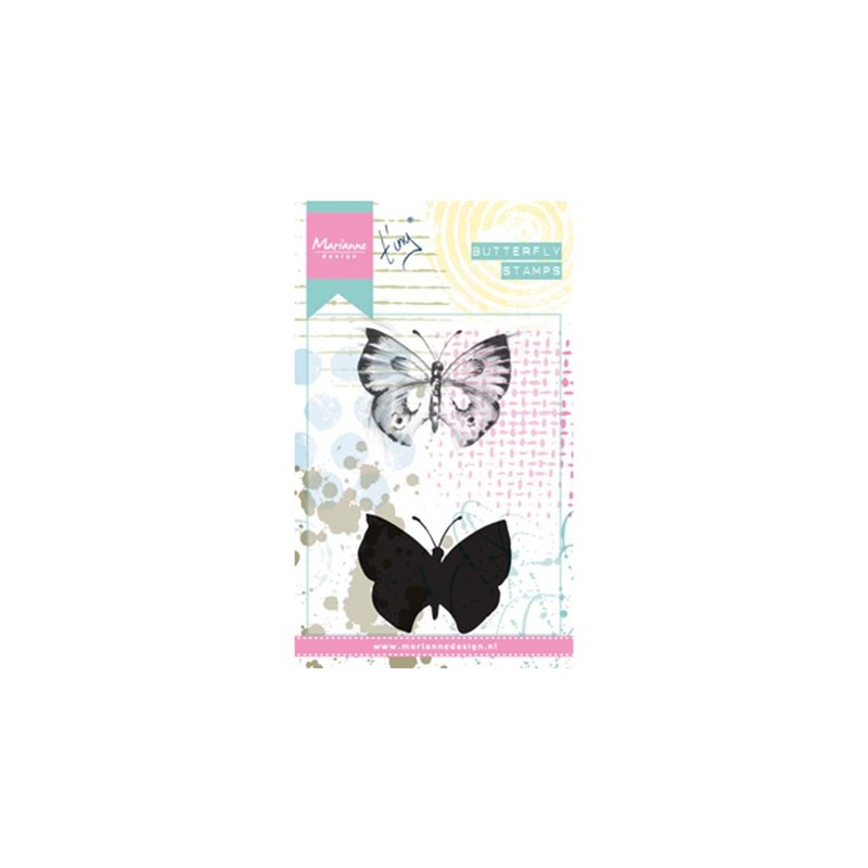 (MM1613)Clear Stamp Tiny's butterfly 1