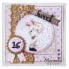 (LR0507)Creatables stencil Lace border (L)